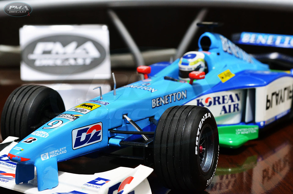 GIANCARLO FISICHELLA 1999 BENETTON B199 1:18